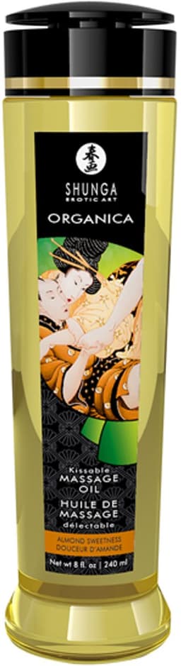 Shunga - Massage Olie Organica Zoete Amandel — thumbnail 5