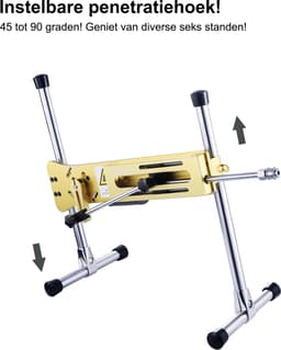 Pro 1 Premium Seksmachine 2.0 Smart App met dildo en afstandsbediening Goud — thumbnail 16