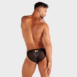 WOH heren tanga slip pure seduction zwart — thumbnail 4