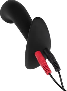 Rimba Electro Play - E-Stim Anaal Plug - E-Stim Prostaat Plug - Bi-Polair - Zwart — thumbnail 5