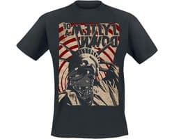 Band T-shirt - Muziek shirt - Casual dragen - Officieel gelicenseerd - 100% Katoen - Zwart