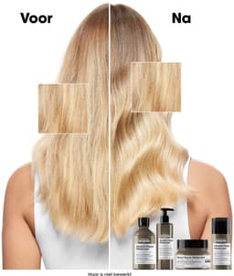 L’Oréal Professionnel Absolut Repair Molecular Rinse-Off Masker – Herstellende en versterkende werking - Voor zeer beschadigd haar - 150ml — thumbnail 4