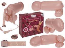 Opblaasbare Piemel Gevecht Set – 52x18x21 cm – Grappig Spel voor Feestjes – Inclusief 2 Stuks — thumbnail 5