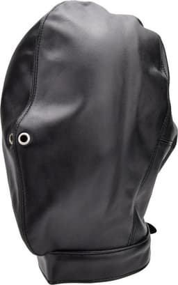 Bound To Please - Blackout Hood mask - BDSM Bondage Masker — thumbnail 2