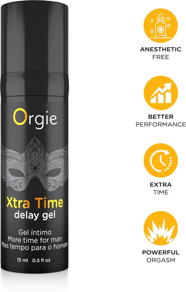Orgie - Xtra Time - Delay Gel for Men — afbeelding 1