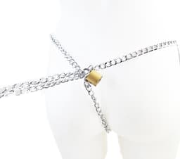 BNDGx® - kuisheidgordel Kuisheidskooi voor vrouwen -met slot - Vagina Kuisheids gordel vrouw bondage — thumbnail 2