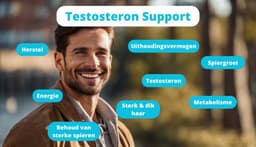 Golden Naturals Testosteron Support Vegan 60 tabletten — thumbnail 3