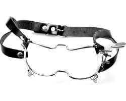 Roestvrijstalen mondklem met strap