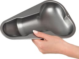 You2Toys – Erotische Bak Mal Wafelijzer in Penis vorm voor Vrijgezellen Feesten ook voor ijs – 29 cm - Zwart — thumbnail 3