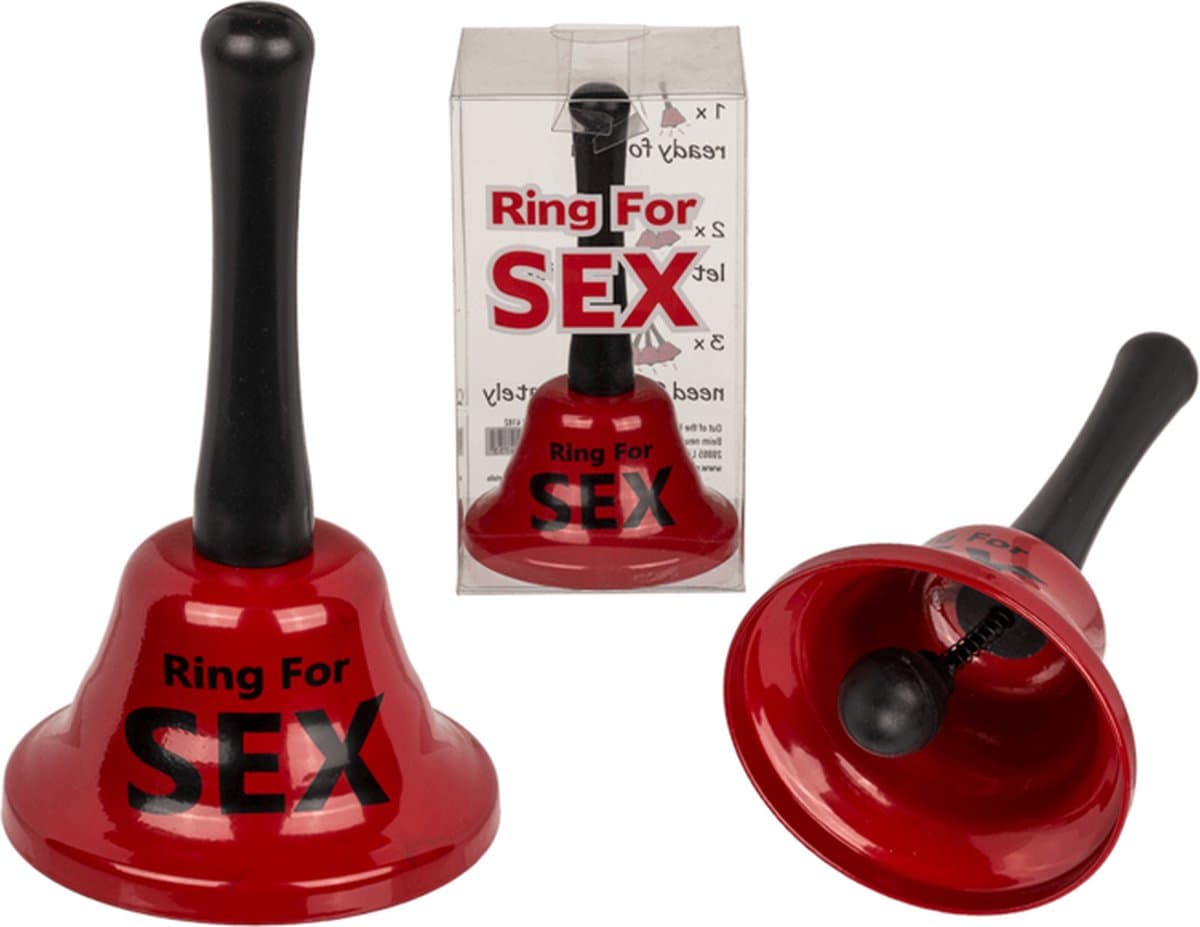Grappige 'Ring for Sex' Bel – Speelse Tafel Klingel voor Volwassene — afbeelding 1