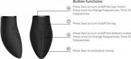 Shots - Switch Pleasure Kit #6 - Vibrator met Verschillende Opzet Stukken black — thumbnail 9