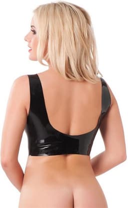 Rimba - Latex Top met Ritssluiting - maat M — thumbnail 3