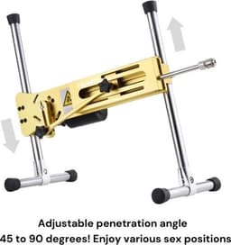 Pro 1 Premium Seksmachine 2.0 Smart App met dildo en afstandsbediening Goud — thumbnail 4