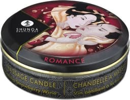 Shunga Geisha Sparkling Geschenkset Aardbeienwijn - Rood — thumbnail 3