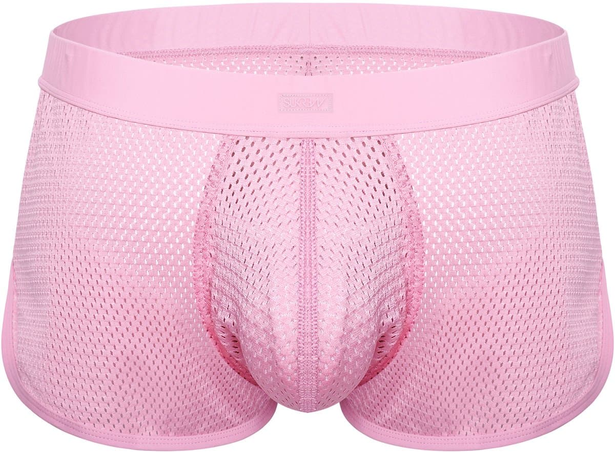 SUKREW Net Shorts Summer Pink - MAAT XL — afbeelding 1