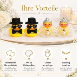 Bruiloftseenden Bouwpakket - Huwelijkscadeau Set - Cadeau Geven - Doe-het-zelf Creatie - 4 Stuks - Geel — thumbnail 6