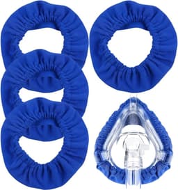 4 stuks Full Face CPAP Masker Liner, herbruikbare CPAP masker kussenhoezen, wasbare maskerafdekking, CPAP maskerafdekkingen, CPAP accessoires voor het verminderen van luchtlekken en blaren — thumbnail 1