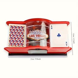 Livé® Zwarte Shuffling Machine – Duurzaam ABS – Zonder Batterij — thumbnail 4