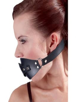 Gag Ball penis - Seks speeltje - Gag Bal mond strap masker bdsm fetish sm - zwart — thumbnail 4