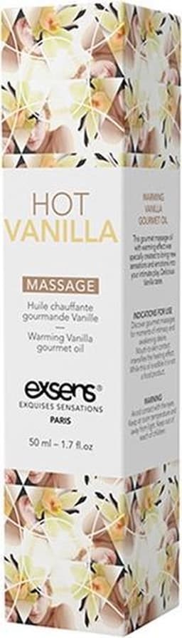 Verwarmende Massage Olie Met Smaak - Vanille — thumbnail 6