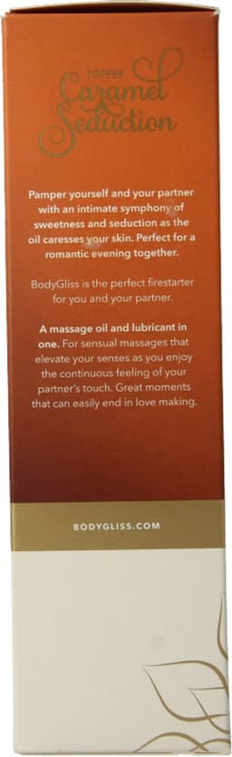 Bodygliss Massageolie Toffee Karamel - 150 ml — thumbnail 7