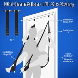 MKSS® Sex Schommel Volwassenen - Sex Stoel - Sex Toys voor Koppels - Zwart — thumbnail 7