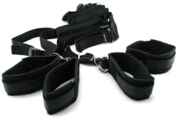 Pipedream Fetish Fantasy Bondage - Boeien Bed Bindings Restaint Kit zwart — thumbnail 7