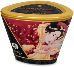 Shunga - Massagekaars Eiland Bloesem 170 ml — thumbnail 2