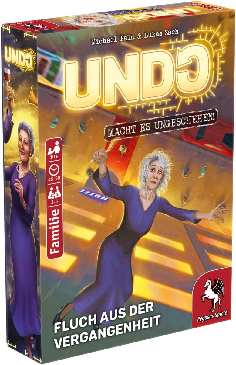 Vloek uit het verleden - Raadselspel - Ontrafel mysterie - Tijdreis avontuur - 12.7 x 3.7 x 17.7 cm — afbeelding 1