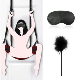 Killogood Liefdesschommel deurhouder – erotische schommelset met oogmasker — thumbnail 1