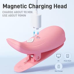 Ynkkvre - Borstmassageapparaat - Vrouwen - 10 Vibratiemodi - Nippelklemmen en Klitorisstimulatie - Silicagel materiaal - Voor solo of koppelsessies — thumbnail 3