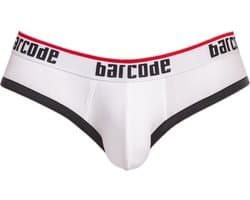 Barcode Berlin Maxime Backless Brief White - MAAT S - Erotisch Heren Ondergoed - Slip voor Man - Sexy mannen Slip