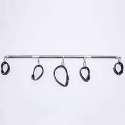 BDSM spreader bar - spreidstang verstelbaar met 4 handboeien - metaal - Cimejo® — thumbnail 2
