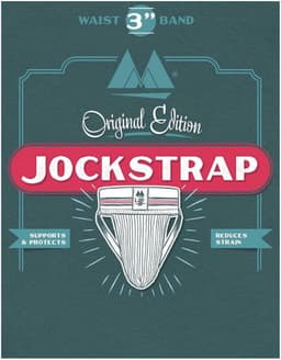 MM Sports The Original No. 10 Swimmer/Jogger Jockstrap 3 inch White - MAAT M - Heren Ondergoed - Jockstrap voor Man - Mannen Jock — thumbnail 6