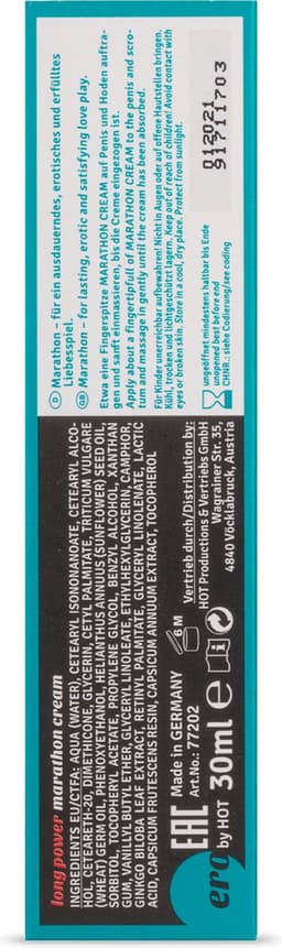 Hot-Penis Marathon Long Power Cream 30M-Creams&lotions&sprays — thumbnail 3