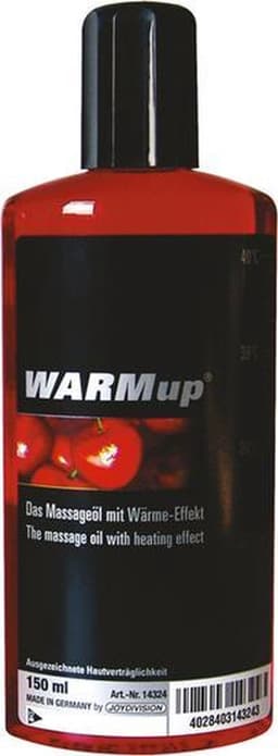 Joy Division-Warmup Kirsch - 150 ml - Massageolie — thumbnail 5