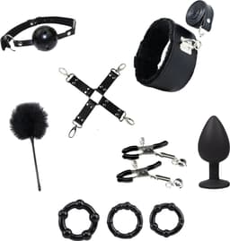 Mystease BDSM Extreme voor Mannen en Vrouwen - Bondage Set 17 Delig - Seksspeeltjes met Buttplugs & Handboeien - Mystease Sex Toys Koppels — thumbnail 11