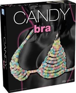 Candy bra - snoep bh - fetish - bondage - eetbare bh - 280 gram / sex / erotiek toys — thumbnail 2