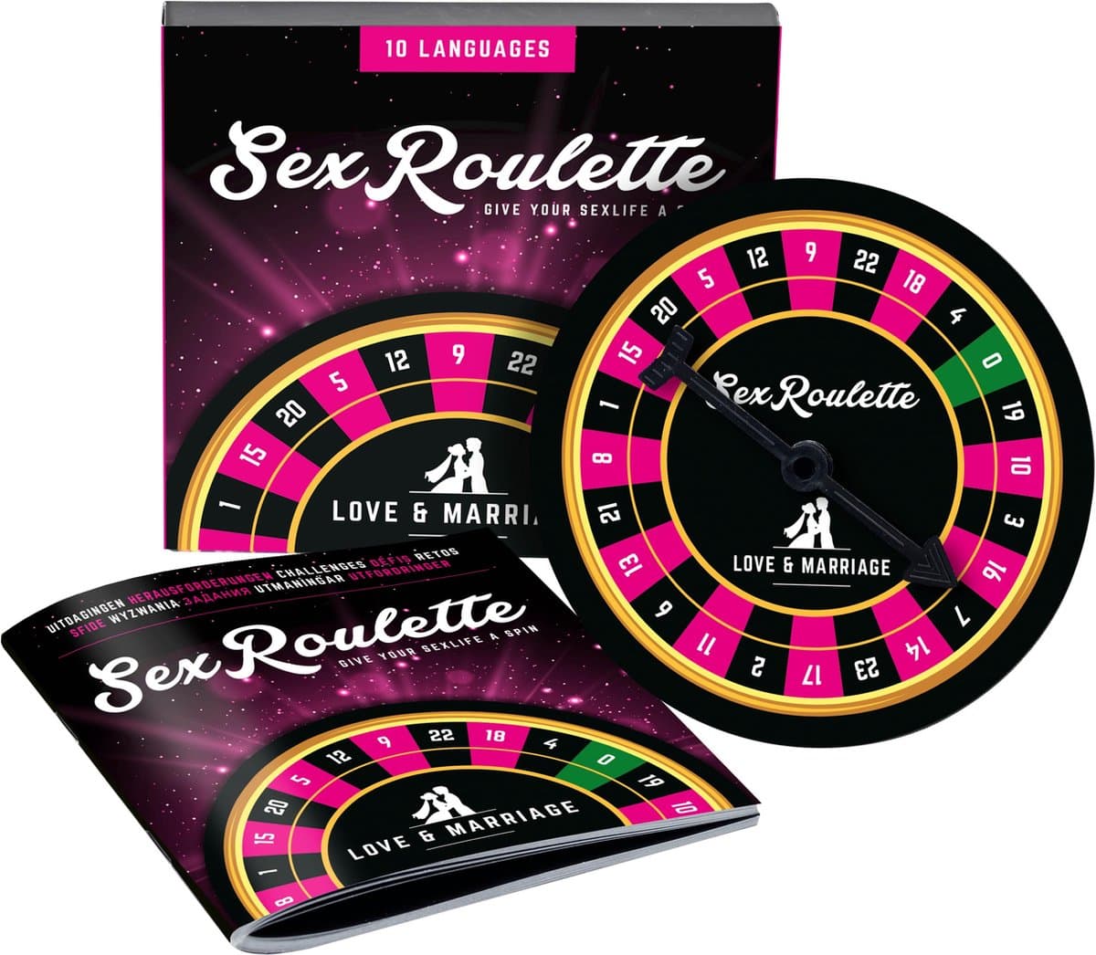 Sex Roulette Love & Marriage - Erotisch spel - 24 spellen — afbeelding 1