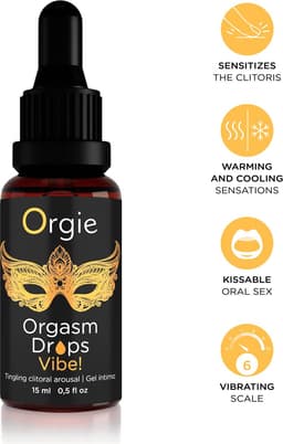 Orgie - Orgasm Drops Vibe! - Stimulating Drops - 0.5 fl oz / 15 ml — thumbnail 13