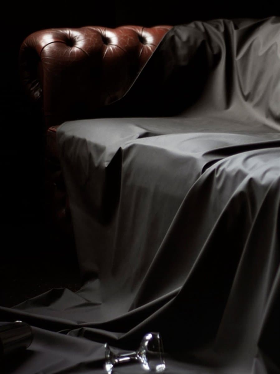 Sheets of San Francisco - Speel laken 213 x 240 cm - zwart — afbeelding 1