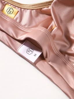 Sexy Ice Silky Jockstrap - Rosé Goud - Zijdezachte Stretch - Maat XL | LS060 — thumbnail 3