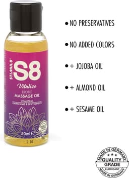 Stimul8 S8 Massage olie S8 Massage Oil 50ml — thumbnail 2