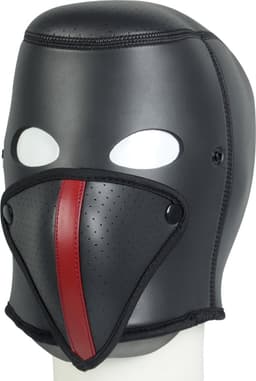 Banoch | Masker Cobra | neopreen | afneembaar oog & mondmasker | bondage — thumbnail 1
