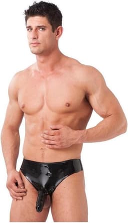 Rimba - Latex Herenslip Met Penis Sleeve M — thumbnail 1