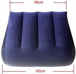 Inflatable Position Master sex kussen - blauw - Inclusief gratis handpomp - Prolink Novelties® — thumbnail 1