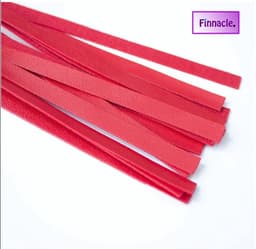 Finnacle - Erotische Zweep – BDSM – Seks zweep – Bondage – Sm zweepje – Leer – Rood — thumbnail 3