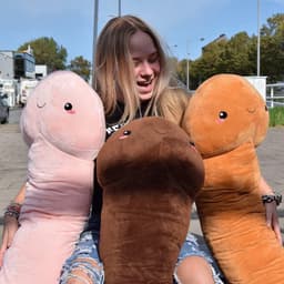 MikaMax Penis Bodypillow – Piemel Knuffel – Piemel Decoratie - XL - Vanilla - 1 Meter — thumbnail 6