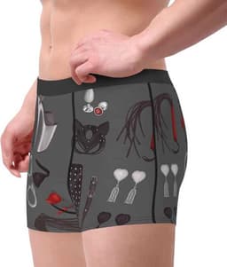 Uitdagende boxershort - BDSM Speeltjes - Heren - Erotiek - Ondergoed — thumbnail 3