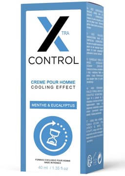 Ruf X Control Cool - Stimulerend Middel - Crème met vertragende werking voor Langer Plezier - Koud Effect - 40 ml — thumbnail 5